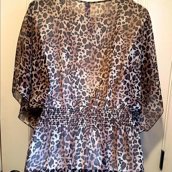 Marie Melili leopard swim cover-up size large - Picture 5 of 7